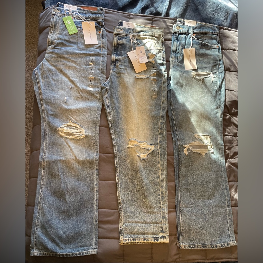 3 Brand New Pairs Lucky Brand Jeans 3 Brand New Pairs Lucky Brand Jeans